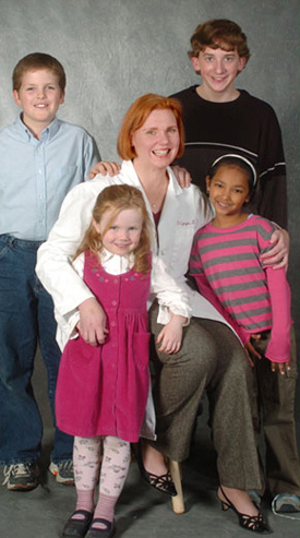 Dr. Fern Cytryn with patients - Pediatric Dentist in New City, NY